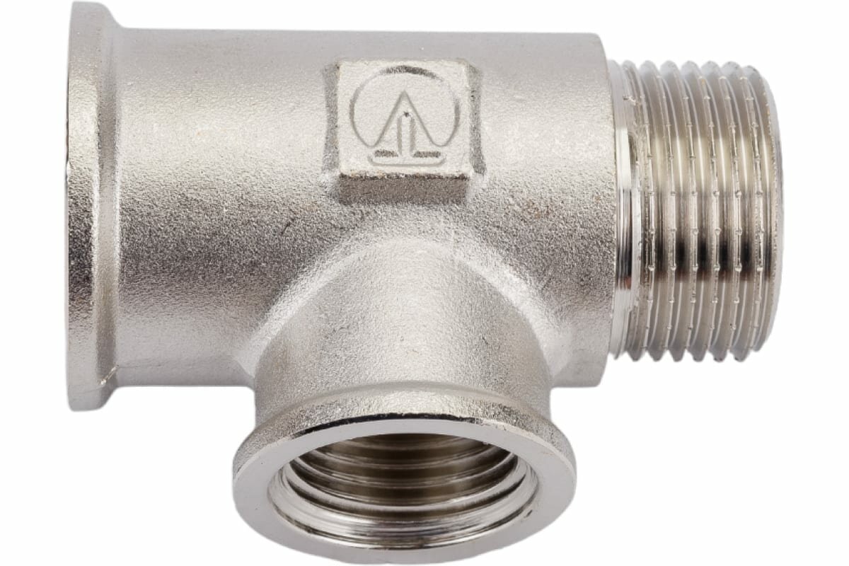 Тройник с переходом на нар. р. 3/4"х1/2"х3/4" вн.-вн.-нар. Valtec VTr.134. RN.050405