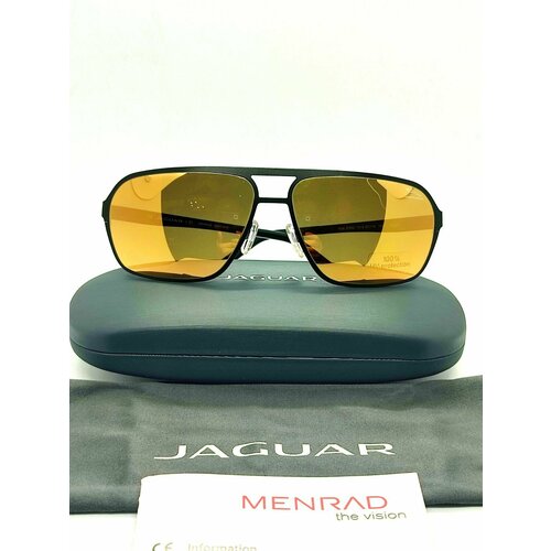 Солнцезащитные очки Jaguar, черный