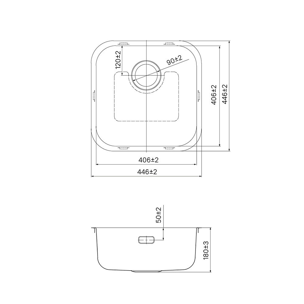 Кухонная мойка Iddis Mate MAT44S0i77 - фото №14