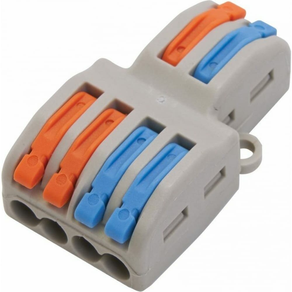 фото Клемма строительно-монтажная STEKKER LD222-424, 5 шт.