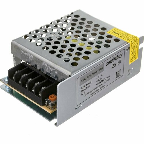 Драйвер для LED ленты Smartbuy SBL-IP20-Driver-25W motor driver l298n драйвер моторов wze