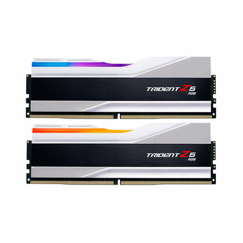 Модуль памяти GSkill Trident Z5 RGB DDR5 DIMM 6000MHz PC-48000 CL30 - 64Gb Kit 2x32Gb F5-6000J3040G32GX2-TZ5RS 2500000₽
