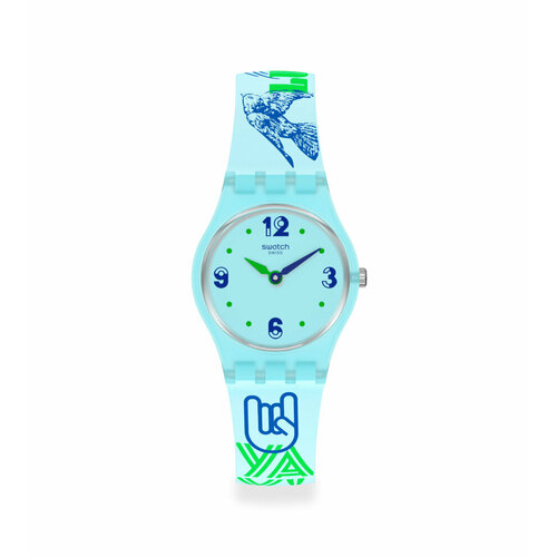 Наручные часы swatch, синий наручные часы swatch наручные часы swatch half красный