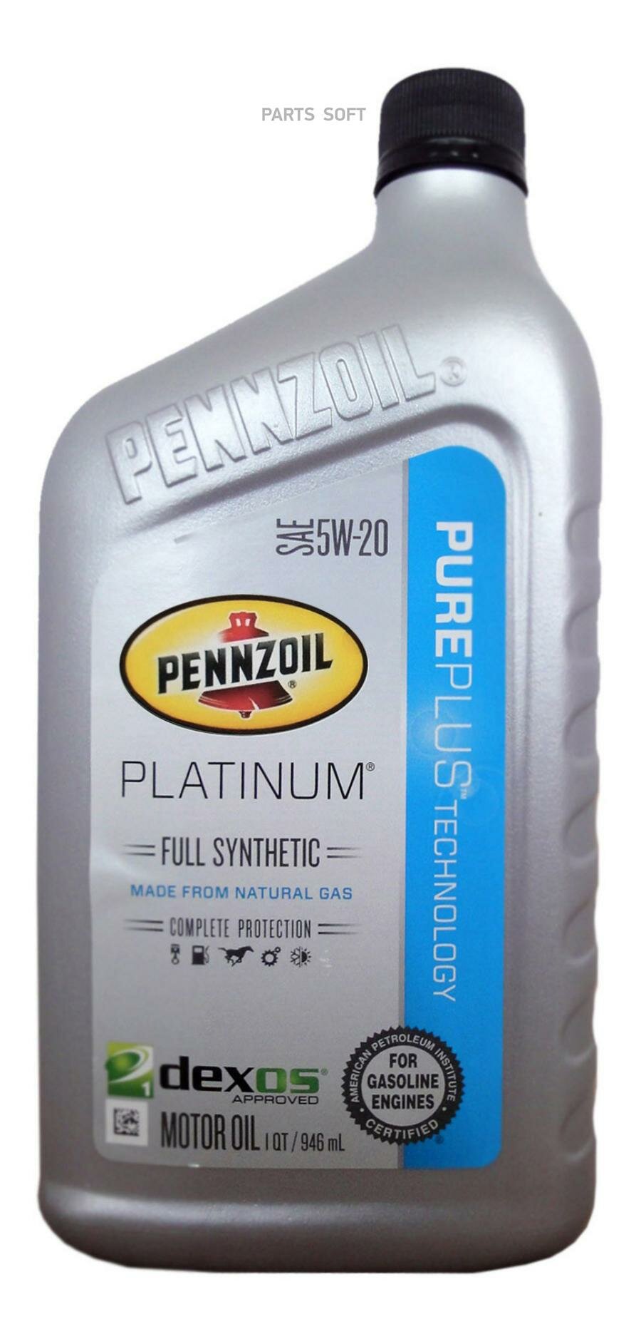 фото PENNZOIL 550022689 моторное масло PENNZOIL PLATINUM SAE 5W-30 FULL SY