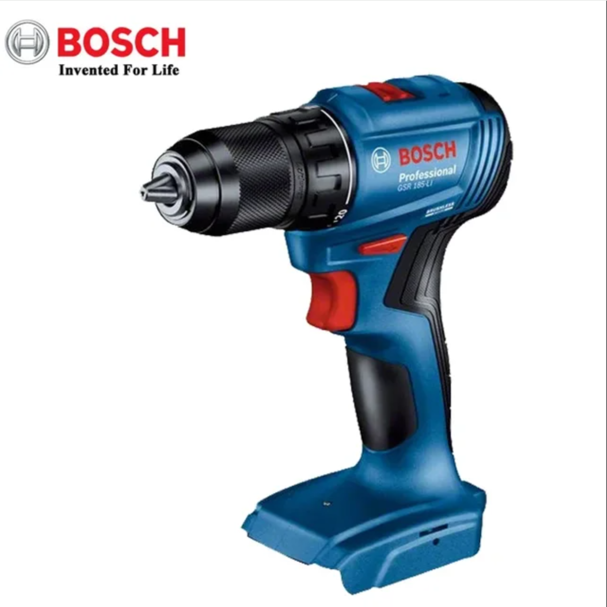 фото Bosch Аккумуляторный бесщеточный профессиональный шуруповёрт дрель перфоратор GSR 185-LI SOLO Без ЗУ и АКБ
