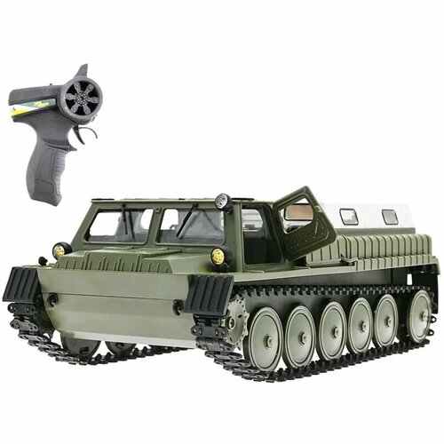 Радиоуправляемая спецтехника WPL Радиоуправляемый гусеничный советский вездеход WPL ГАЗ-71 RTR масштаб 116 - WPLE-1 6135₽