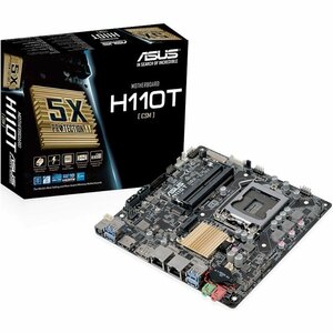 ASUS H110T Socket 1151 H110 2xDDR4 SODIMM 2xSATA3 D Sub HDMI DP 2xUSB3.0 2xGLan Mini ITX Ret INMIT