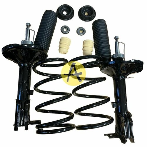 Комплект передней подвески Chevrolet Aveo 2003 - 2008 T200 T250 седан хэтчбек пружины амортизаторы чашки 21000₽