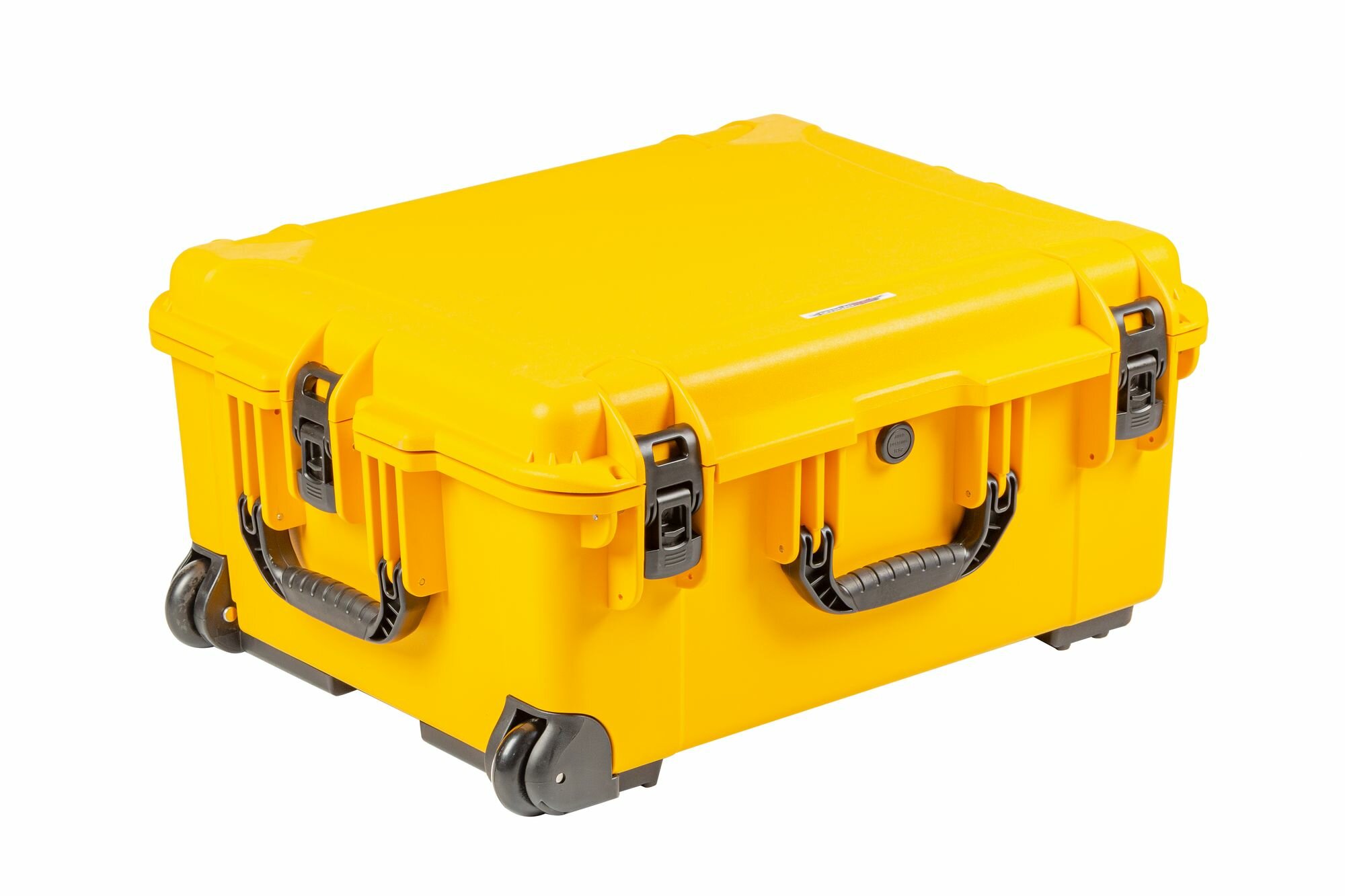 Кейс пластиковый OffRoadTeam Серия-Element модель EL613720 желтый, внутренние размеры 580*465*276мм, IP65, с колесами