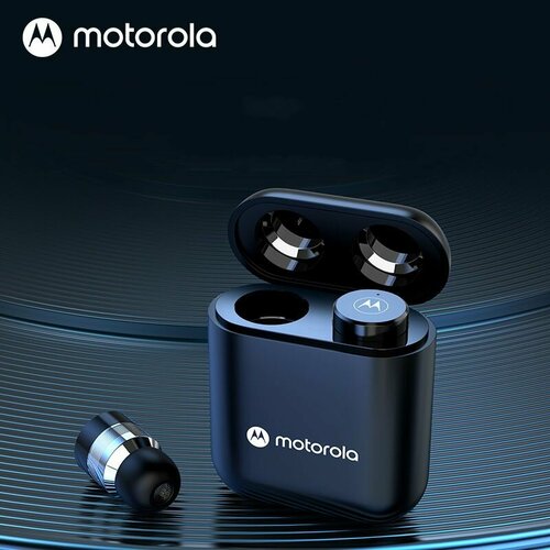 Беспроводная спортивная Bluetooth-гарнитура Motorola Buds 110 BK с шумоподавлением для наушников-вкладышей унисекс 2950₽