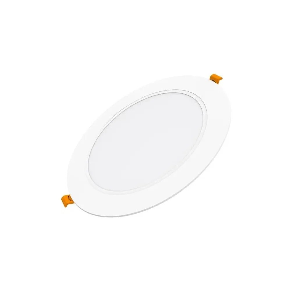 Gauss Светильник Basic Downlight круг 18W 1600lm 4000K 170-260V IP20 170x26 белый LED 9030420218