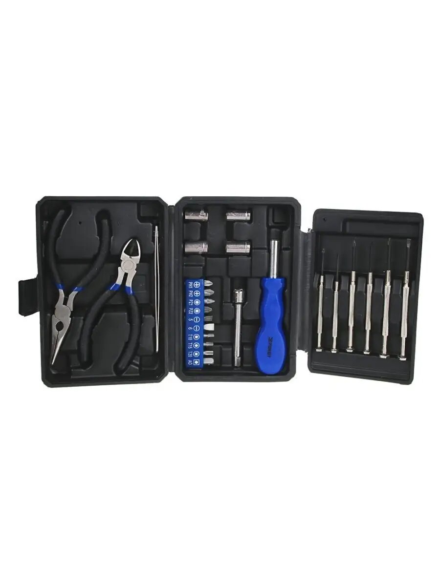 Набор инструментов для автомобиля и дома 26 предметов в кейсе