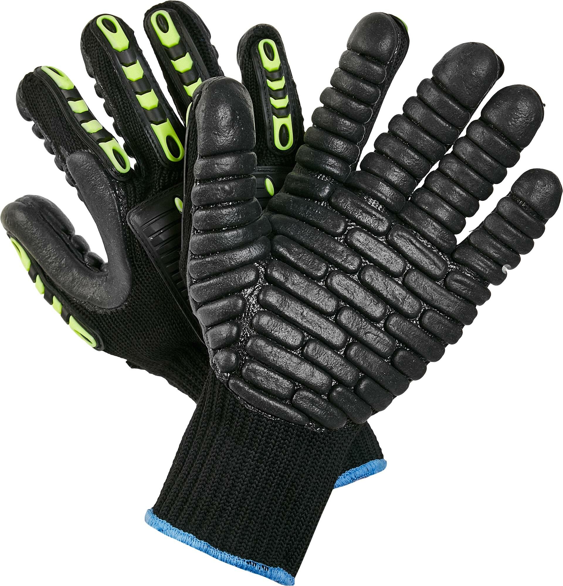 Перчатки трикотажные Delta Plus VV904 размер 10/XL, антивибрационные