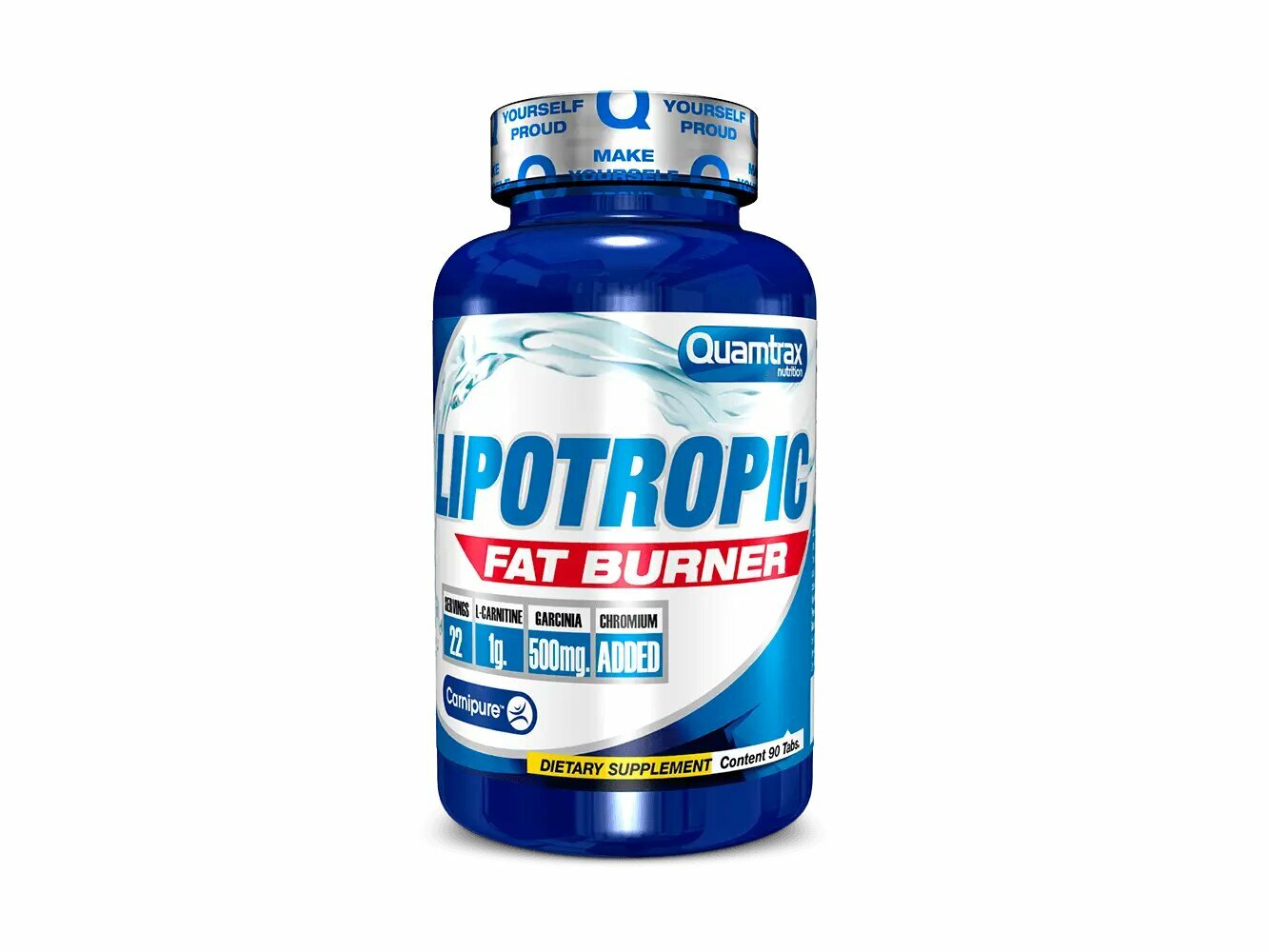 Жиросжигатель Quamtrax "Lipotropic Fat Burner", капсулы, 90 шт, нейтральный вкус