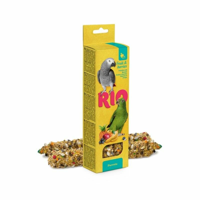 Палочки RIO для попугаев с фруктами и ягодами 2х90 г