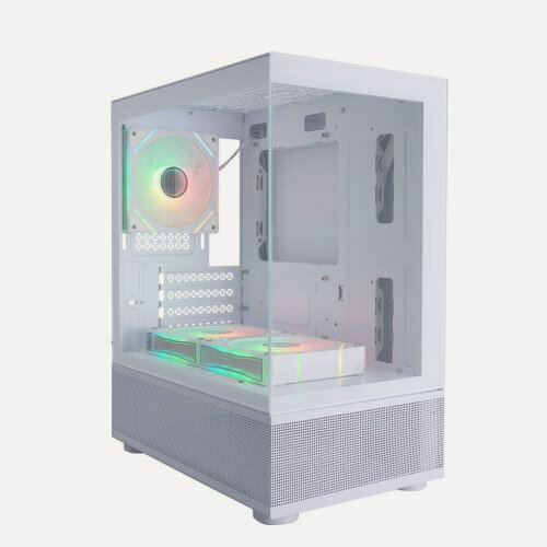 Изображение товара Корпус 1STPLAYER MIKU Mi2-A ARGB, белый (Mi2-A-WH-2FC7R-W-1FC7-W)