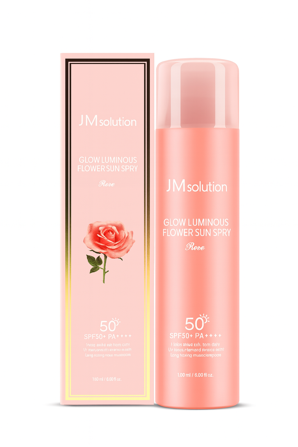 Солнцезащитный спрей JM Solution "Glow Luminous Flower", SPF 50+, для лица и тела — фото 1