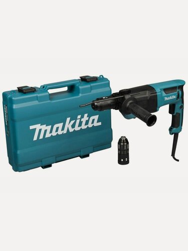 Изображение товара Перфоратор Makita HR2670FT SDS-Plus 800Вт. 3Дж. 4500 уд/мин. подсветка