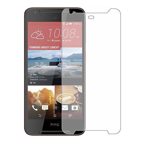 HTC Desire 628 защитный экран Гидрогель Прозрачный (Силикон) 1 штука