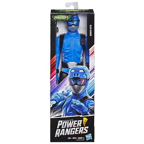 Power Rangers игрушка Hasbro Power Rangers Beast-X Синий Рейнджер 30 см E7803