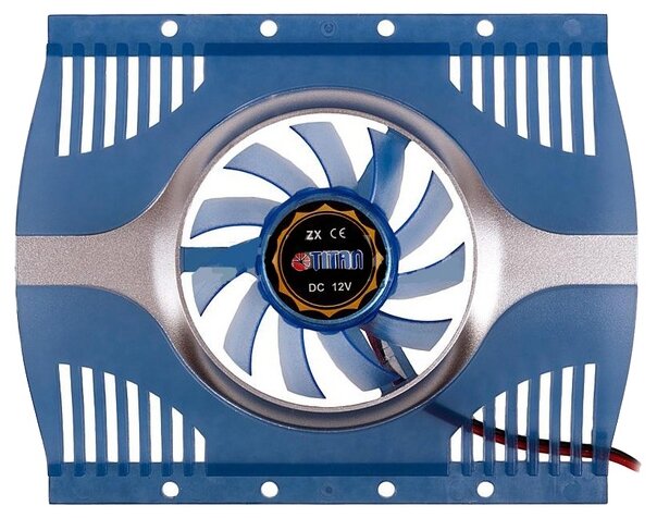 Вентилятор Titan TTC-HD12TZ 4-pin (Molex)26dB 87gr Ret