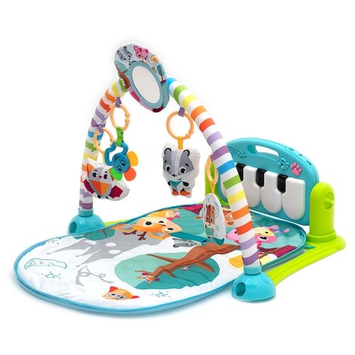 фото Развивающий коврик funkids с bluetooth kick & play pianomat