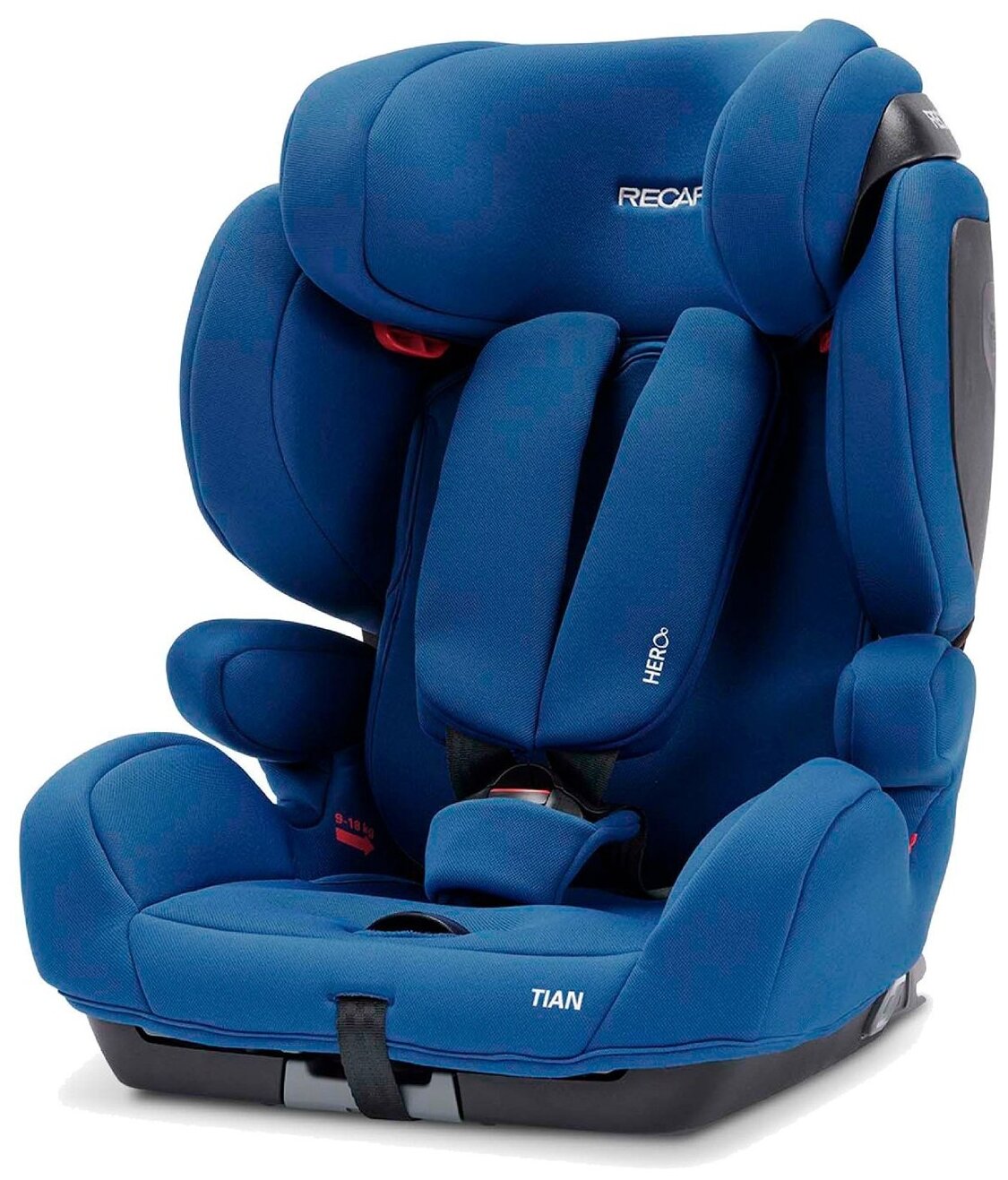 Автокресло группа 1/2/3 (9-36 кг) Recaro Tian