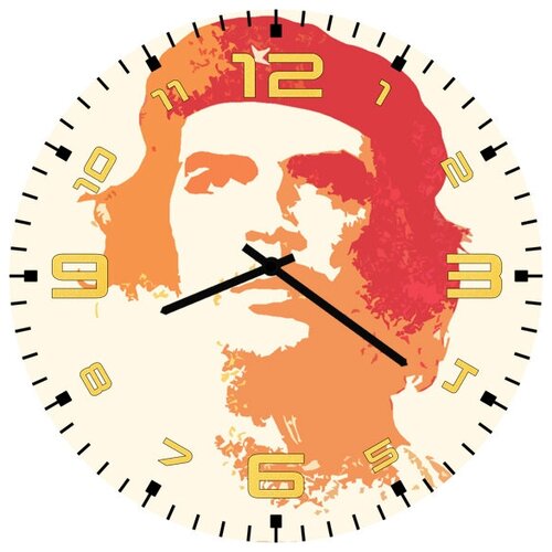 фото Svs настенные часы svs 3001604 че геварра