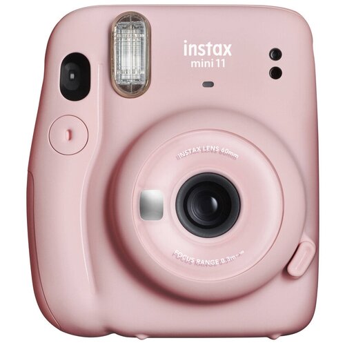 фото Набор fujifilm instax mini 11 pink geometric set (камера mini 11 pink + картридж 10 снимков + альбом)