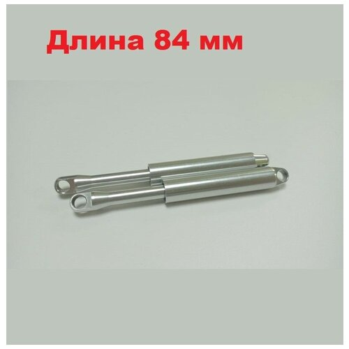 Амортизаторы в сборе (2 шт. металл) длина 84 мм Iron Track MST запчасти Maverick з/ч Rtoy SuboTech 4pcs rc rubber tyres for wltoys 144001 and 1 18 1 16 1 10 rc buggy crawler on off road car spare parts