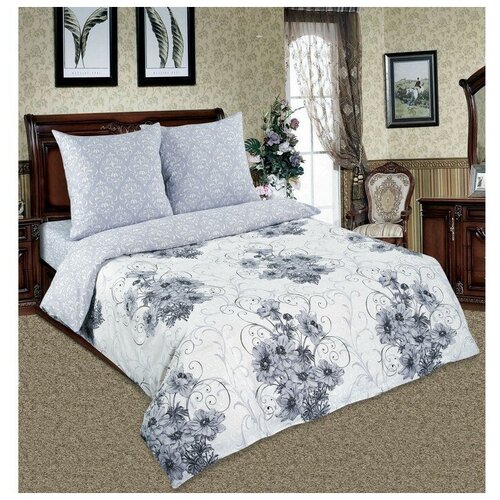 фото Постельное бельё 2сп артпостель «лунная соната», 175х217, 200х220, 70х70см 2шт, поплин