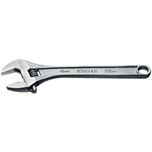фото Ключ разводной stayer 375/43мм max-force 2725-37