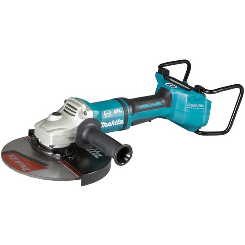 Аккумуляторная УШМ Makita DGA901ZU, 230 мм, без аккумулятора аккумуляторная ушм makita dga452z 177270 115 мм без аккумулятора