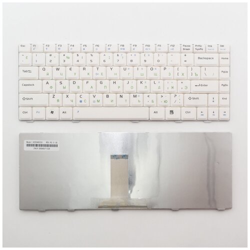 Клавиатура для ноутбука Asus F80 белая