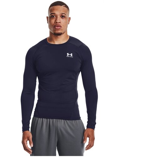 фото Лонгслив under armour hg comp ls tee синий 3xl 1361524-410