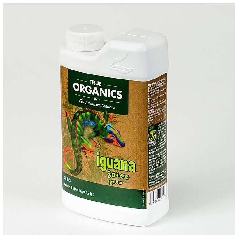 Органическое удобрение для роста Advanced Nutrients Iguana Juice Grow 1л - фотография № 2