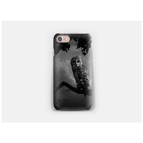 фото Силиконовый чехол сова на apple iphone 8 plus/ айфон 8 плюс xcase