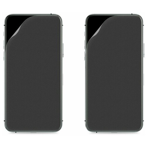 Гидрогелевая защитная пленка для Apple iPhone 13 (матовая), в комплекте 2шт.