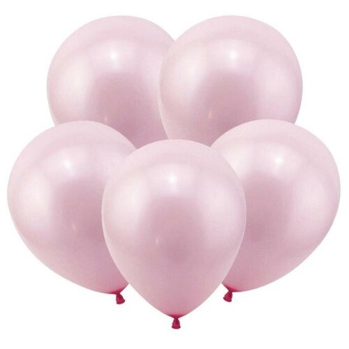 фото Шар латексный 12", пастель, набор 100 шт., цвет розовый веселуха