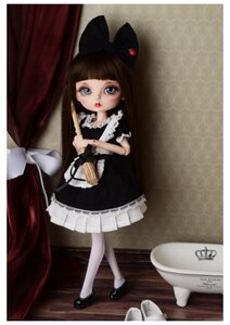 Фото Кукла коллекционная BJD Dollmore Neo Lukia Doll - Agent Transform: Black Lukia - D015