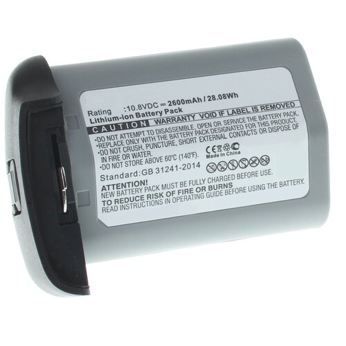 Аккумуляторная батарея iBatt 2600mAh для Canon LP-E19, iB-F610, iB-F611