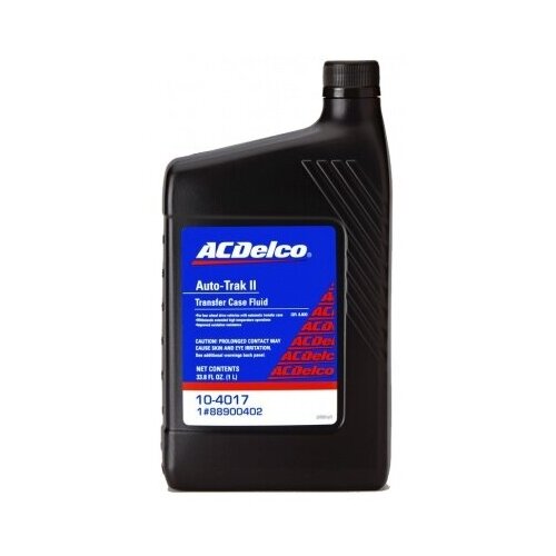 фото Acdelco трансмиссионное масло acdelco рк auto-track ii (1 л) 10-4017