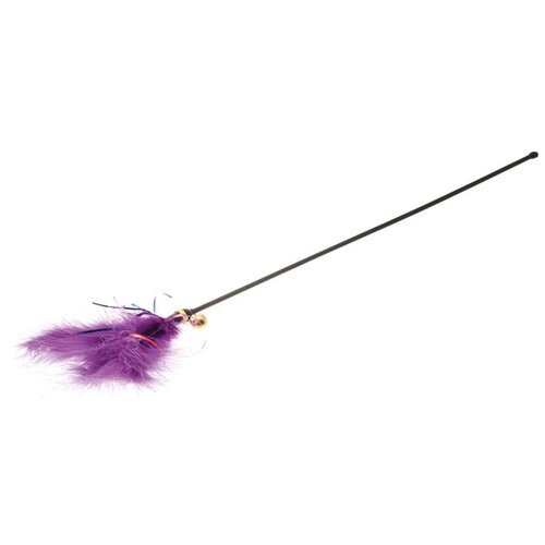 Дразнилка (myPet) фиолетовая с пером и колокольчиком дразнилка mypet красная с пером и колокольчиком шт vg 102r