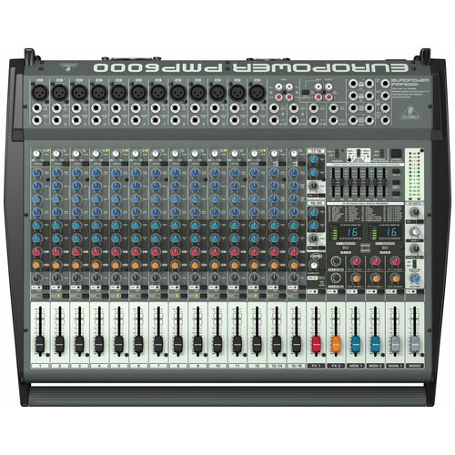 Активный микшер Behringer Europower PMP6000 цифровой микшерный пульт behringer xr18