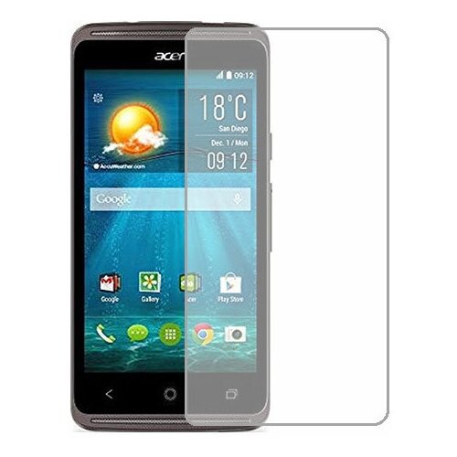 Acer Liquid Z410 защитный экран Гидрогель Прозрачный (Силикон) 1 штука acer liquid gallant duo защитный экран гидрогель прозрачный силикон 1 штука