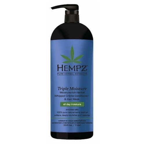 Hempz Triple Moisture Кондиционер для волос Тройное увлажнение 1000 мл