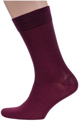 Носки Sergio di Calze, размер 27, бордовый