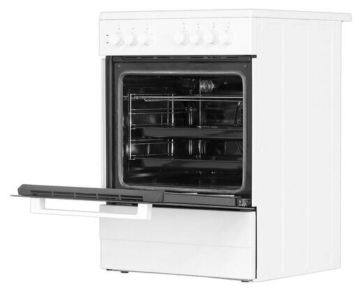 Плита электрическая Beko FSE67100GWS белый - фото №4