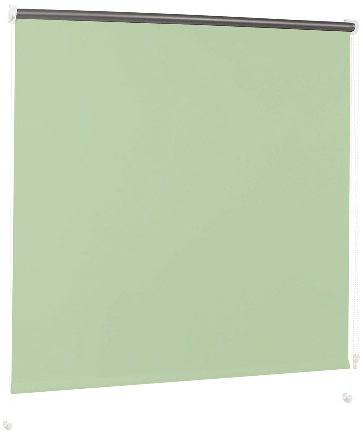 Миниролета Д-14 0,7м Зеленый серебро 100% светозащита - фотография № 2