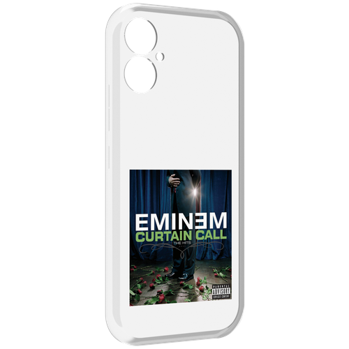 Чехол MyPads Eminem CURTAIN CALL, THE HITS для Tecno Spark 9 Pro \ Spark 9T задняя-панель-накладка-бампер чехол mypads eminem curtain call the hits для honor 80 pro задняя панель накладка бампер